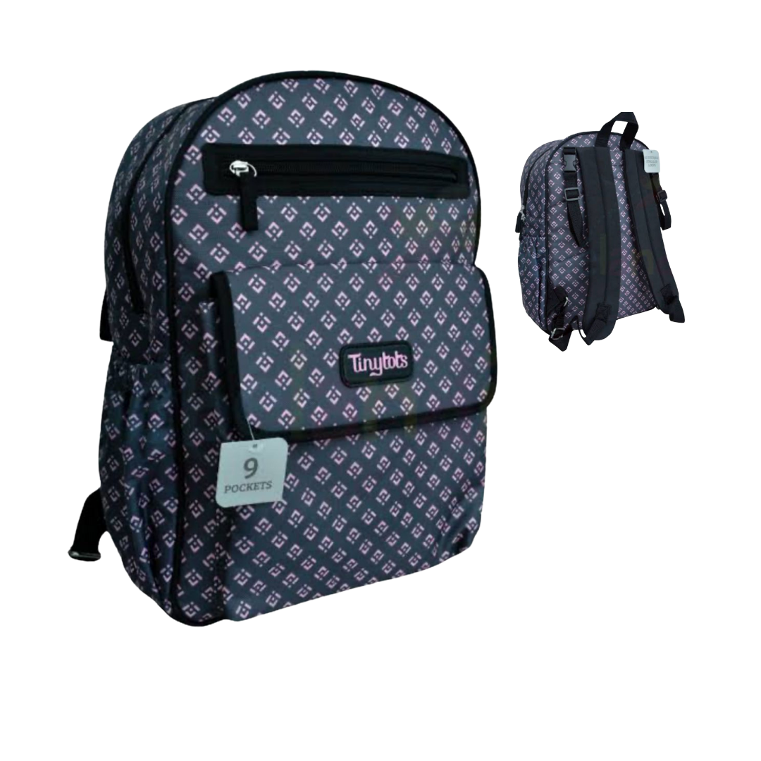 Pañalera tipo mochila Tiny tots