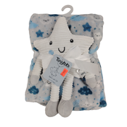 Cobija de bebé con peluche Estrella