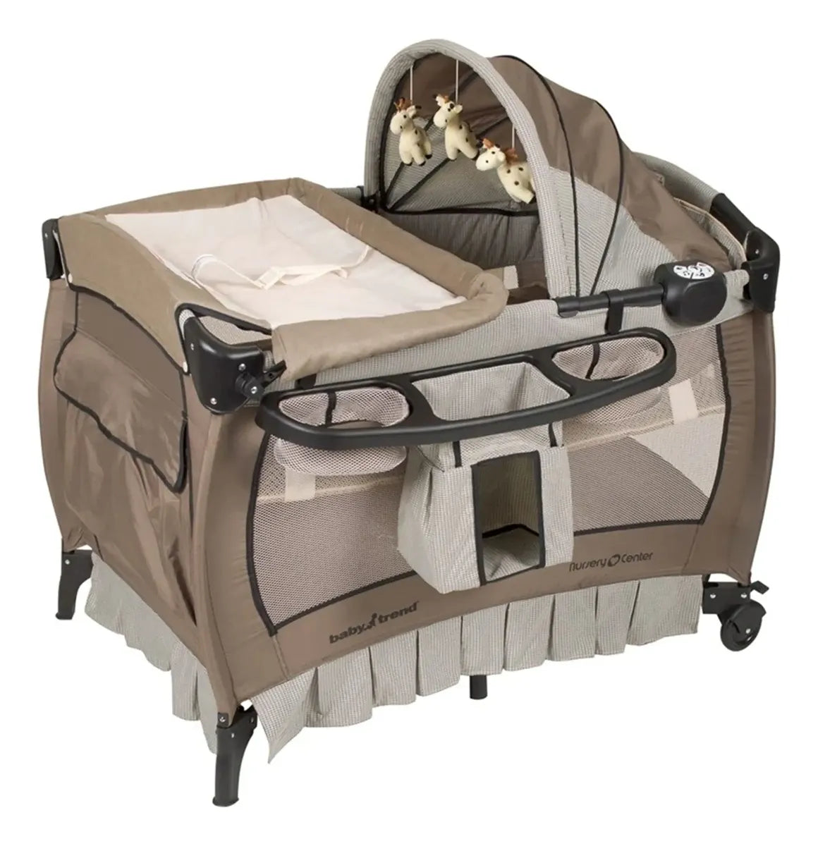 Cuna Corral Baby Trend Deluxe Diseño Havenwood