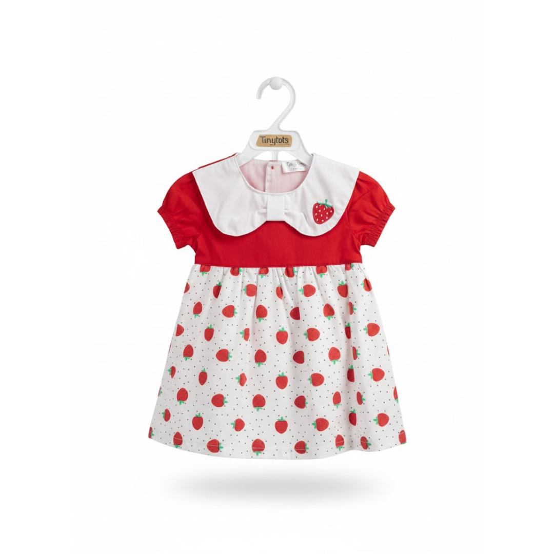 Vestido de Fresa con Short