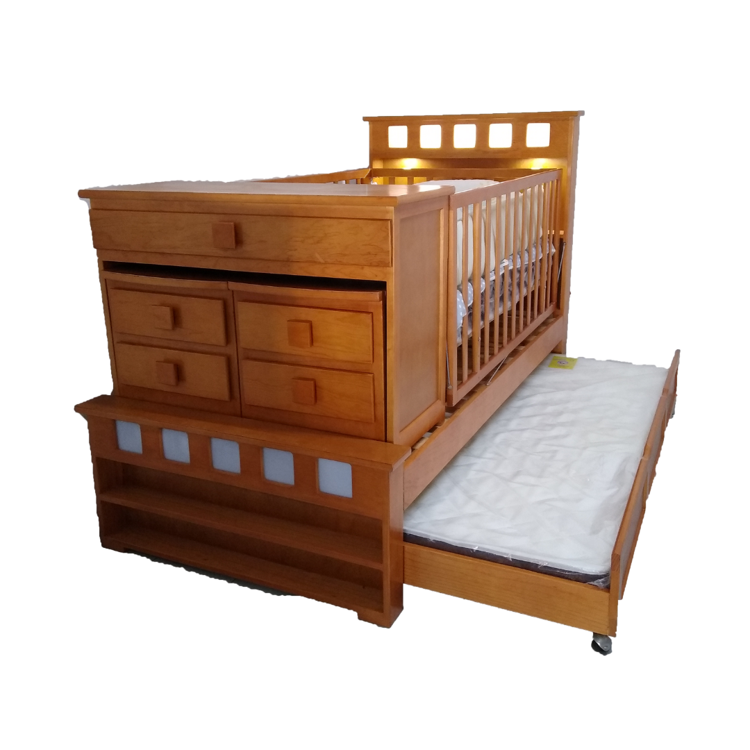 cuna cuadros bajo cama- linea DLX