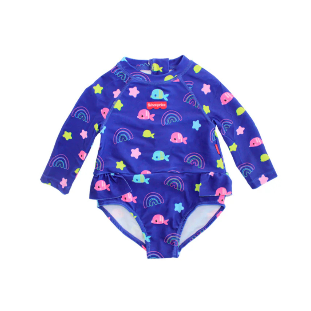 Vestido Baño Niña peces