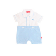 Romper Fisher-Price para bebé blanco