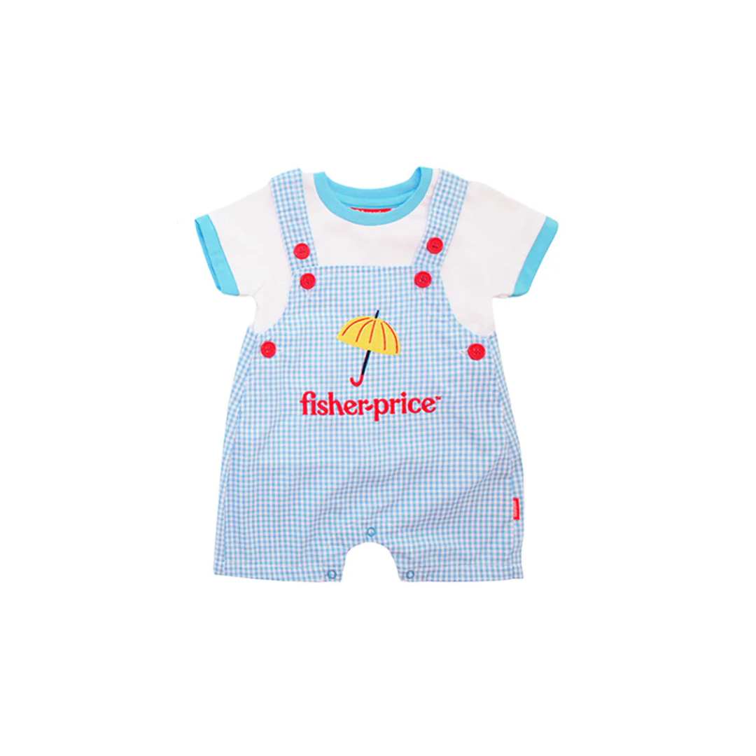 Overol con camisa Fisher-Price para bebé paraguas