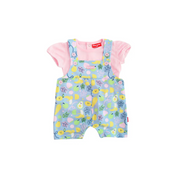 Overol con camisa Fisher-Price para niña rosa