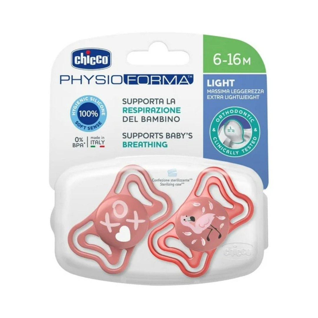 Chicco Chupón Rosa Physioforma